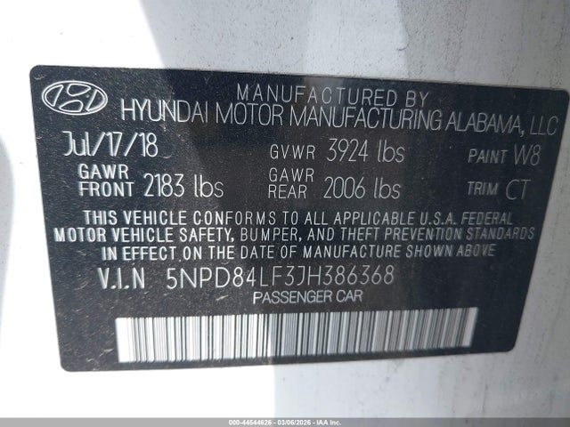 HYUNDAI ELANTRA SEL - 9