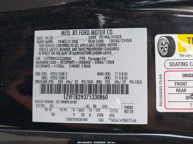 FORD MUSTANG GT DELUXE/GT PREMIUM - 9