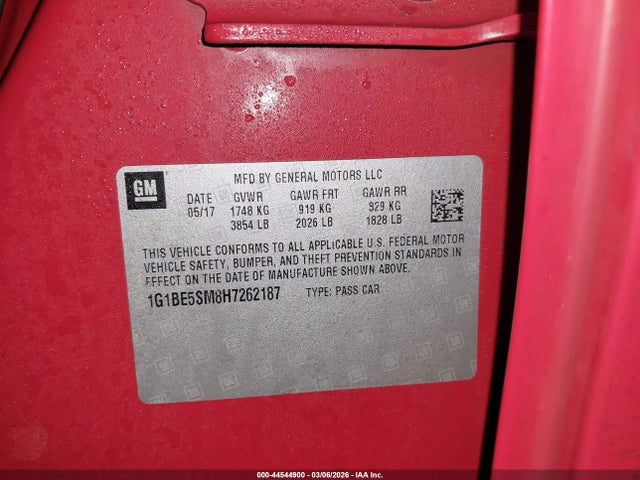 CHEVROLET CRUZE LT AUTO - 9