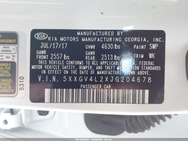 KIA OPTIMA SX TURBO - 9