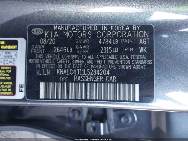 KIA CADENZA LIMITED - 9