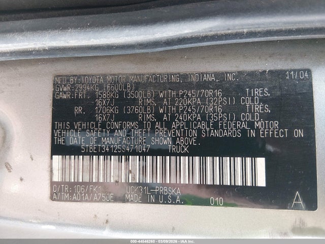 TOYOTA TUNDRA - 9