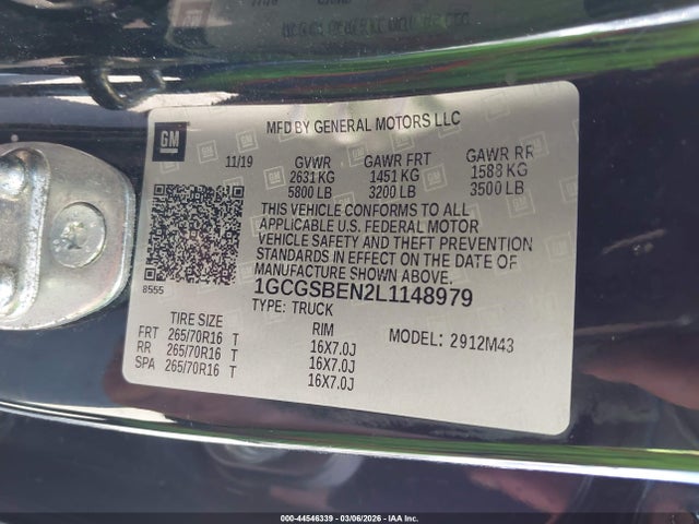 CHEVROLET COLORADO 2WD SHORT BOX WT - 9