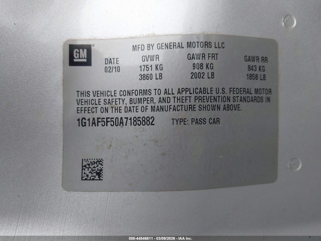 CHEVROLET COBALT LT - 9