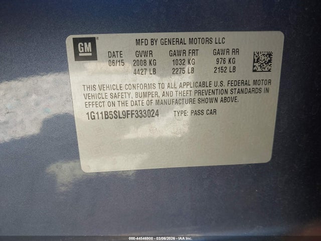 CHEVROLET MALIBU LS - 9