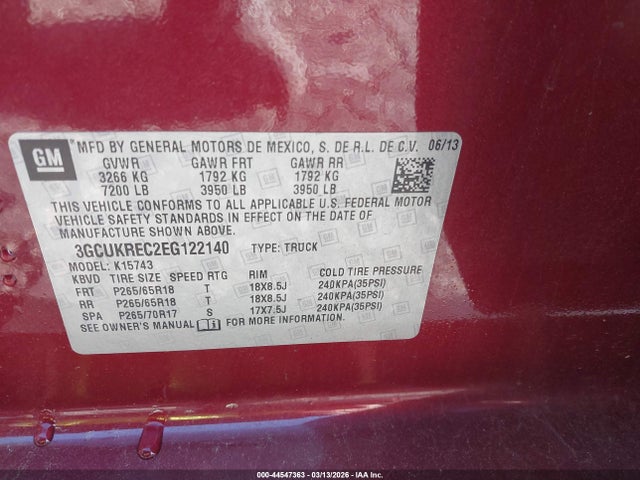 CHEVROLET SILVERADO 1500 1LT - 9