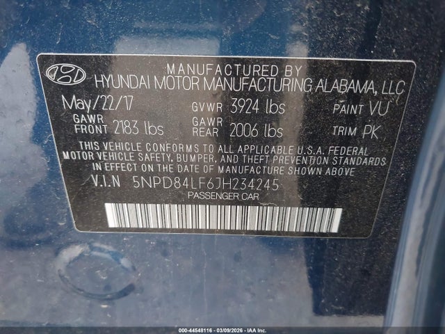 HYUNDAI ELANTRA SEL - 9