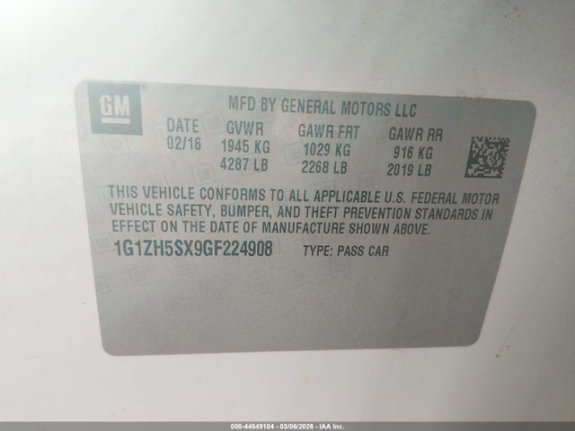 CHEVROLET MALIBU PREMIER - 9