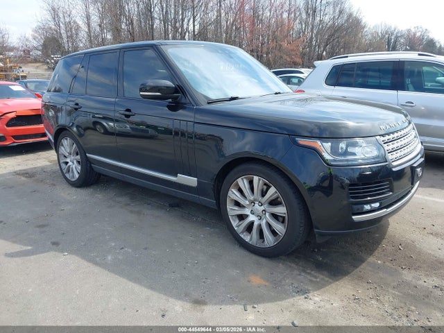 2017 LAND ROVER RANGE ROVER 3.0L V6 SUPERCHARGED HSE