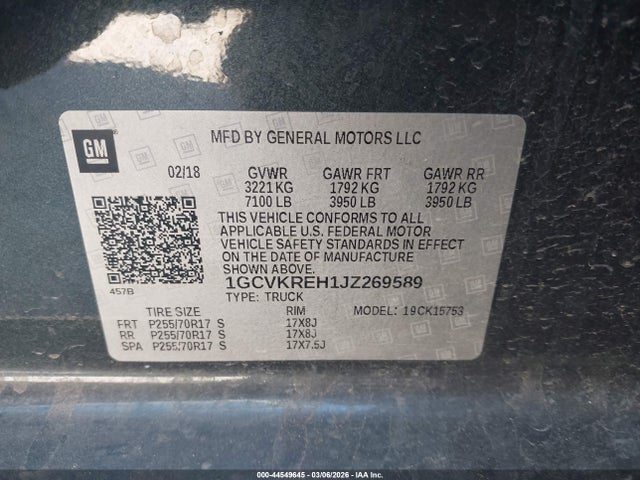 CHEVROLET SILVERADO 1500 1LT - 9