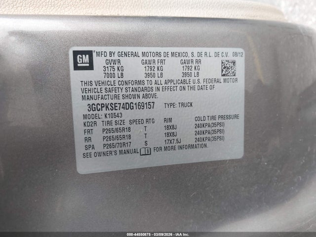 CHEVROLET SILVERADO 1500 - 9