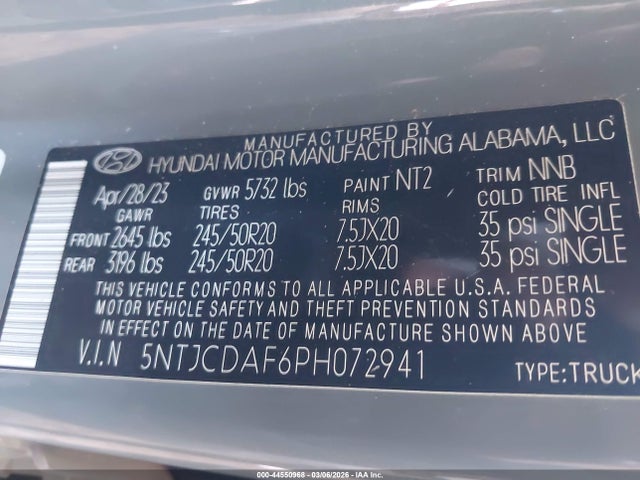 HYUNDAI SANTA CRUZ NIGHT - 9