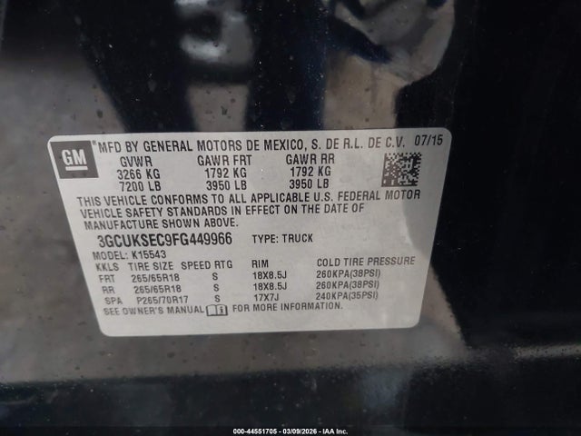 CHEVROLET SILVERADO 1500 2LZ - 9