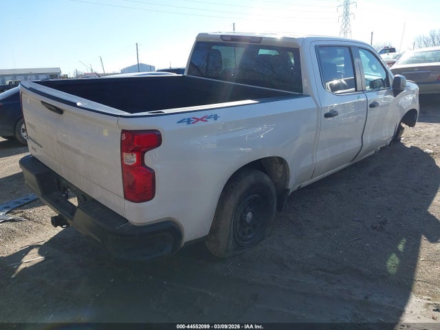 CHEVROLET SILVERADO 1500 4WD SHORT BED WT - 4