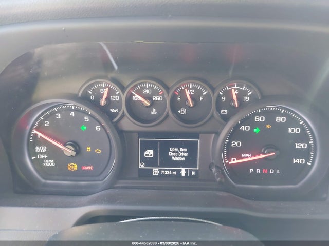 CHEVROLET SILVERADO 1500 4WD SHORT BED WT - 7