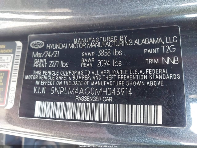 HYUNDAI ELANTRA SEL - 9