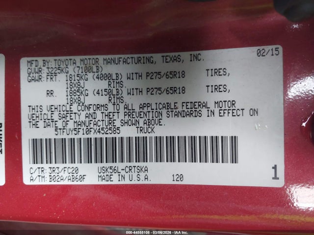 TOYOTA TUNDRA - 9