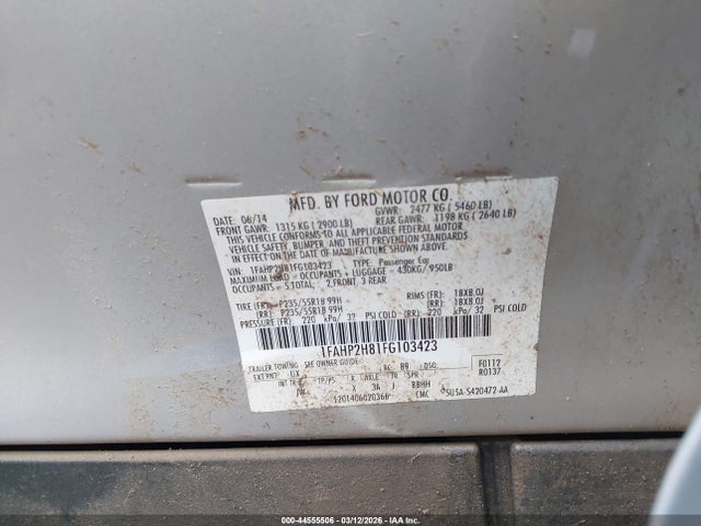 FORD TAURUS SEL - 9
