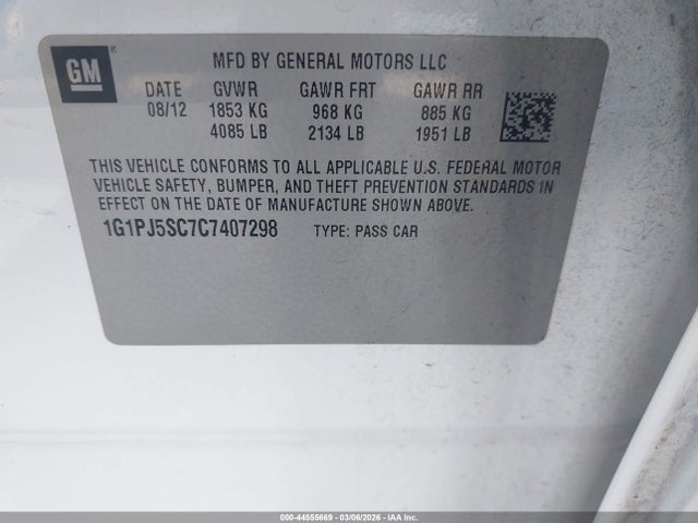 CHEVROLET CRUZE ECO - 9