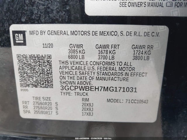 CHEVROLET SILVERADO 1500 2WD SHORT BED CUSTOM - 9