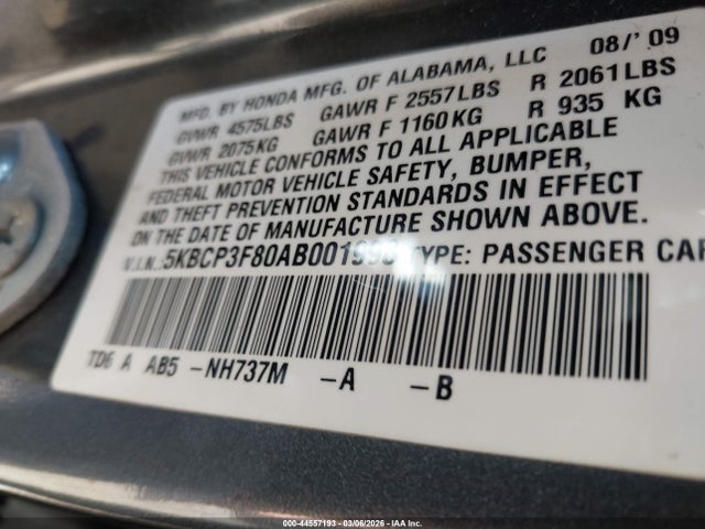 HONDA ACCORD 3.5 EX-L - 9