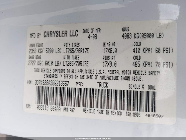 DODGE RAM 2500 SLT/POWER WAGON - 9