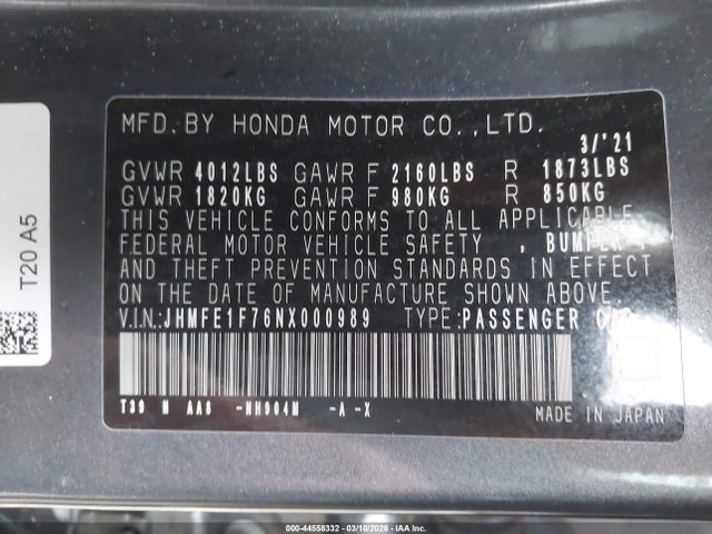 HONDA CIVIC - 9
