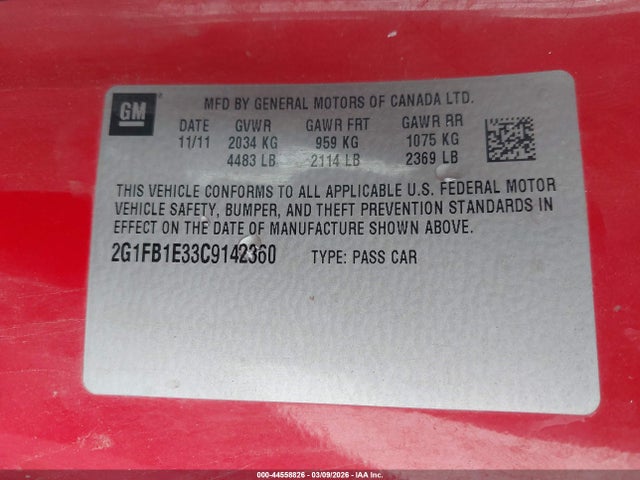 CHEVROLET CAMARO - 9