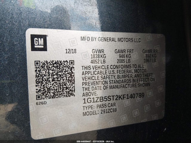 CHEVROLET MALIBU 1LS - 9