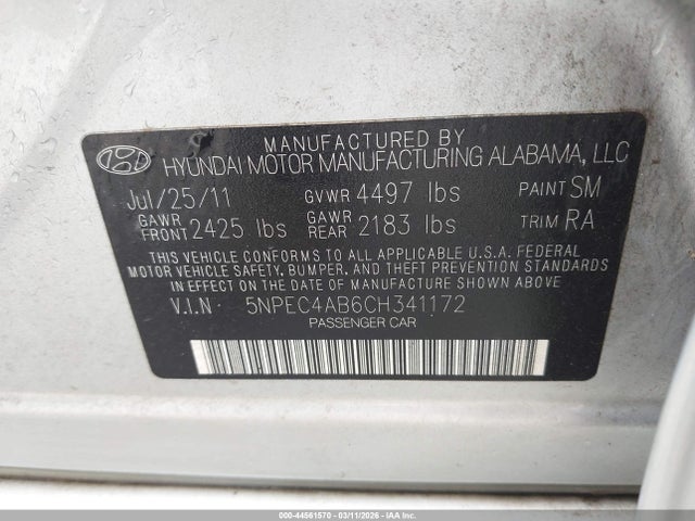 HYUNDAI SONATA LIMITED 2.0T - 9