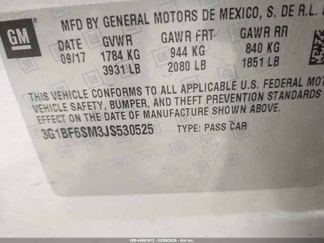 CHEVROLET CRUZE PREMIER AUTO - 9