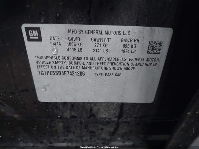 CHEVROLET CRUZE 2LT AUTO - 9