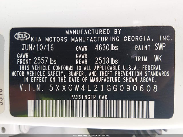 KIA OPTIMA SX TURBO - 9