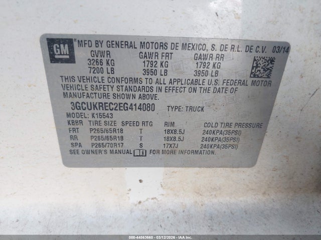 CHEVROLET SILVERADO 1500 - 9