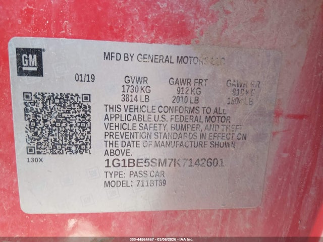 CHEVROLET CRUZE LT - 9