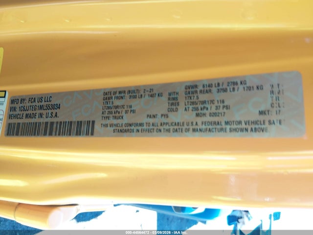 JEEP GLADIATOR MOJAVE 4X4 - 9