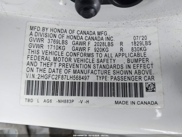 HONDA CIVIC SPORT - 9