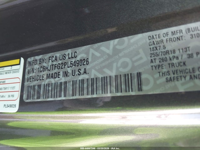 JEEP GLADIATOR OVERLAND 4X4 - 9