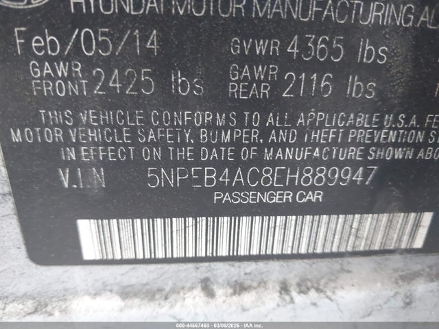 HYUNDAI SONATA GLS - 9