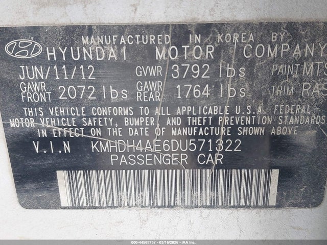 HYUNDAI ELANTRA GLS/LIMITED - 9