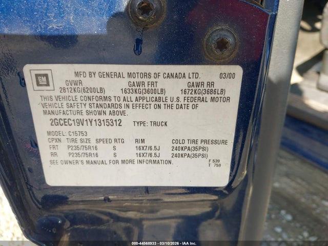 CHEVROLET SILVERADO 1500 LS - 9