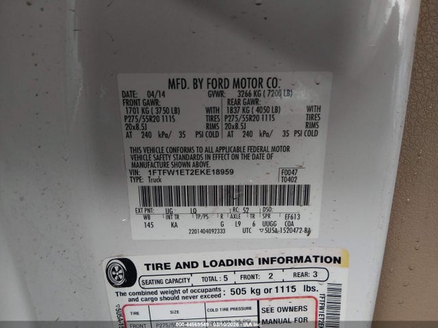 FORD F-150 KING RANCH - 9