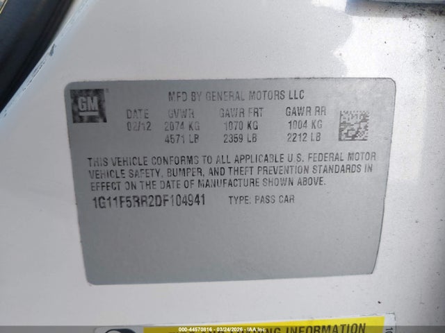 CHEVROLET MALIBU ECO PREMIUM AUDIO - 9