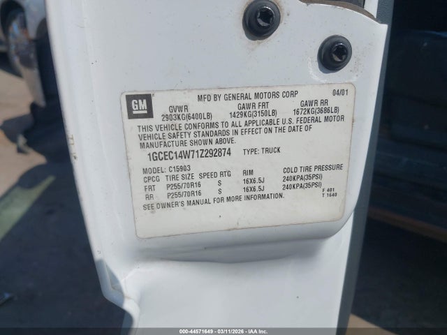 CHEVROLET SILVERADO 1500 - 9