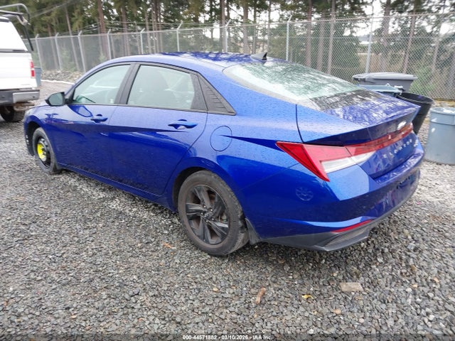 HYUNDAI ELANTRA HYBRID BLUE - 3