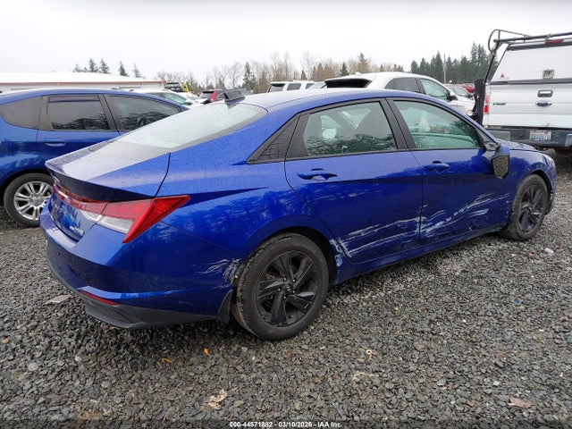 HYUNDAI ELANTRA HYBRID BLUE - 4