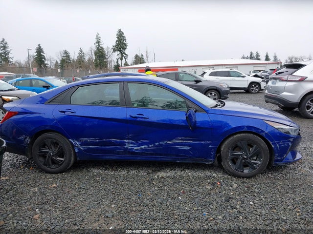 HYUNDAI ELANTRA HYBRID BLUE - 6
