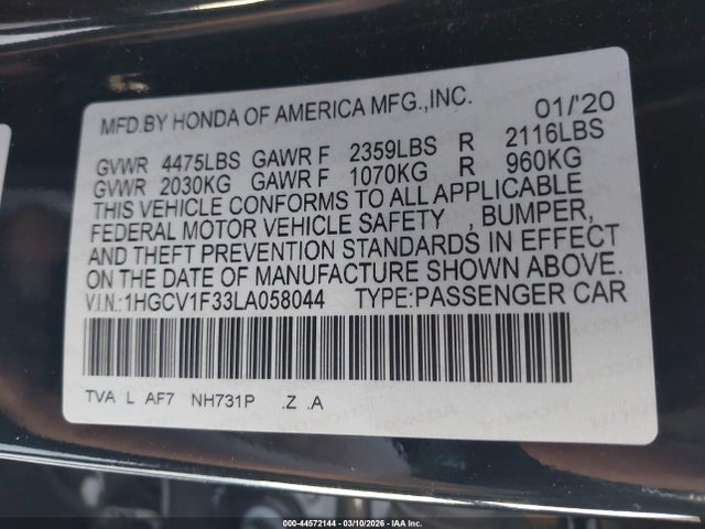 HONDA ACCORD SPORT - 9