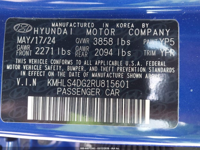 HYUNDAI ELANTRA SEL - 9