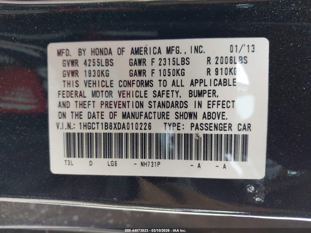 HONDA ACCORD EX-L - 9